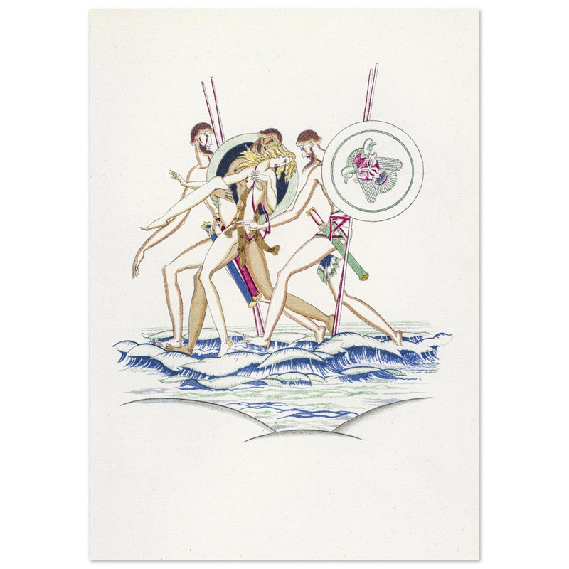 Daphnis and Chloe illustration by John Austen.