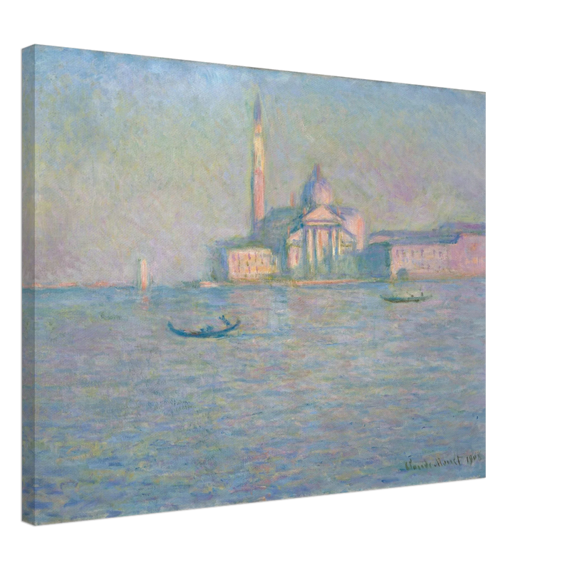 The Church of San Giorgio Maggiore Venice by Claude Monet