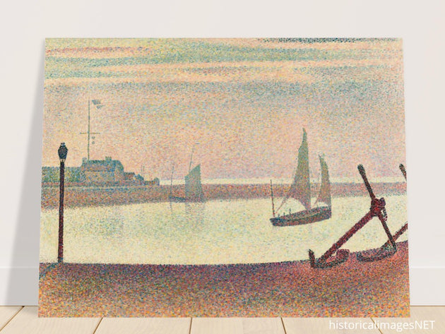 Georges Seurat The Channel at Gravelines, Evening.