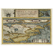 Map of North America by Cornelis de Jode.