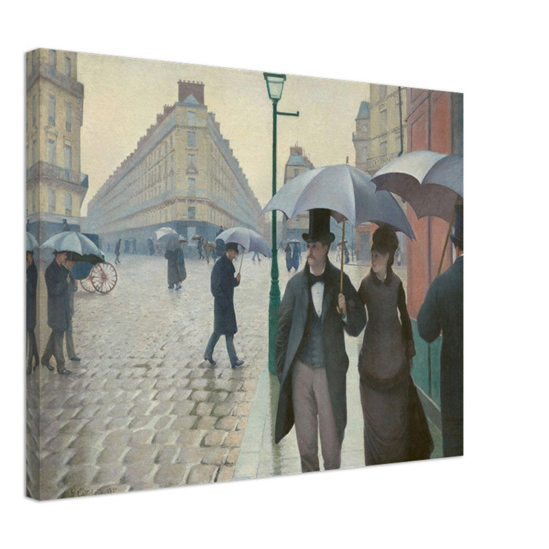 Paris Street Rainy Day by Gustave Caillebotte 1877.