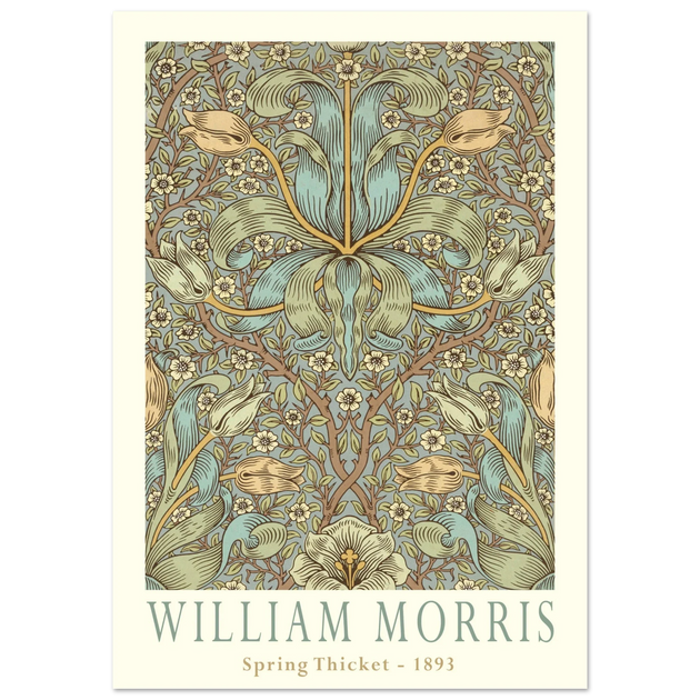 William Morris Spring Thicket 1893.