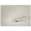 Glide of the Wright brother. The history of aviation.