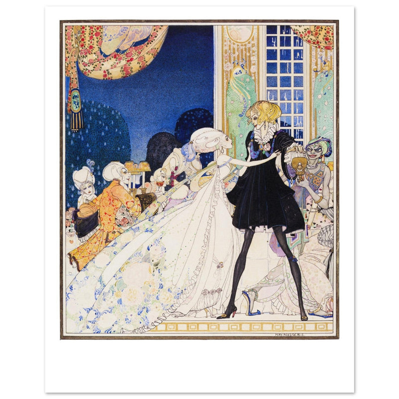 Kay Nielsen and his illustration to The Twelve Dancing Princesses.