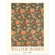 William Morris Cray 1884. Vintage printed cotton  art print.