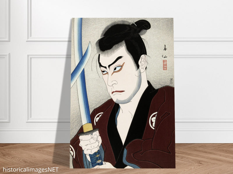 The actor Sawada Shojiro as Hayashi Buhei by Natori Shunsen 1927