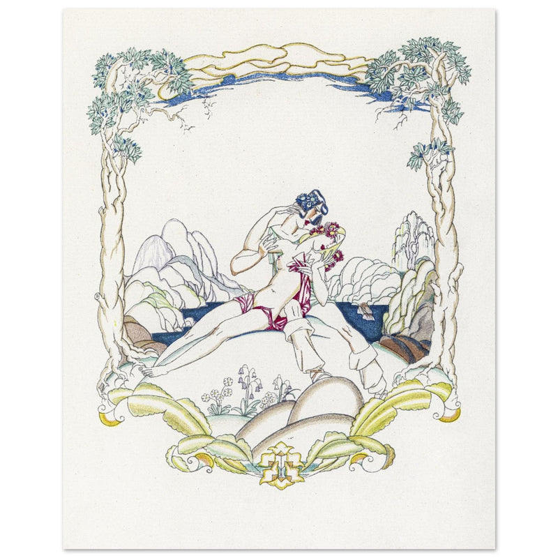 Daphnis and Chloe illustration by John Austen.