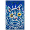 Cat Gouache by Louis Wain.