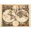 Old world map Orbis Terrarum Nova et Accuratissima Tabula 1658 by  Nicolaes Visscher
