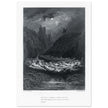 Gustave Dore illustration of King Arthur legend . The Fairy Circle. From the book Idylls of the King by Alfred Tennyson.