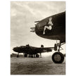 World War 2 poster.  B 25 airplanes in the Pacific front .