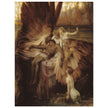 The Lament for Icarus by Herbert Draper 1898. Antique painting .
