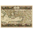 Ancient map Geographic Description of the Travels of the Apostles and the Journeys of Paul by Nicolaes Visscher
