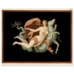 A Nereid sea nymph riding on a sea monster  hippocampus by Victor Steeger