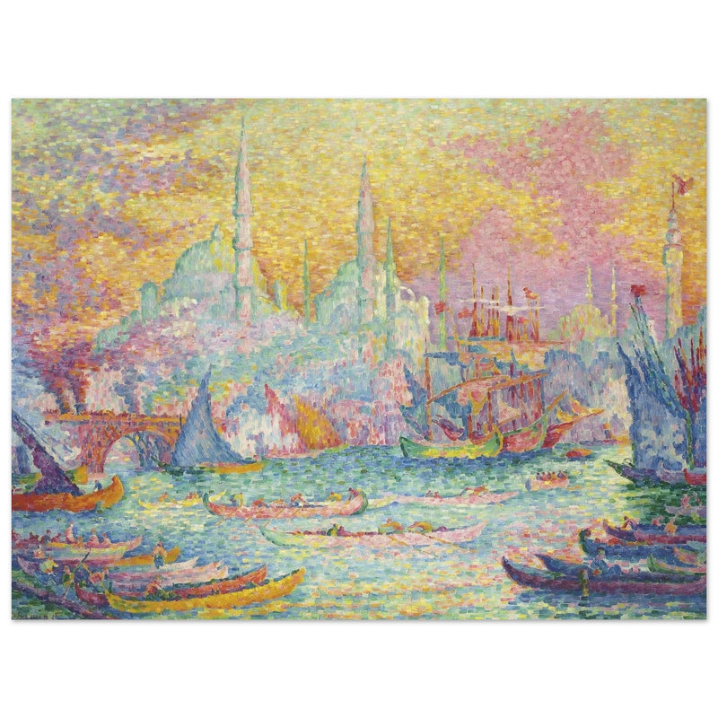 Paul Signac The Golden Horn, Constantinople Turkey painting