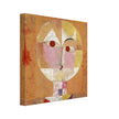 Paul Klee Senecio. fine print. Abstract modern painting. Cubism human face.  Redesigned and  artwork
