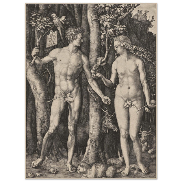 Adam and Eve by Albrecht Dürer