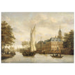 Jacobus Storck Nijenrode Castle on the Vecht near Breukelen. Antique old marine painting.  artwork