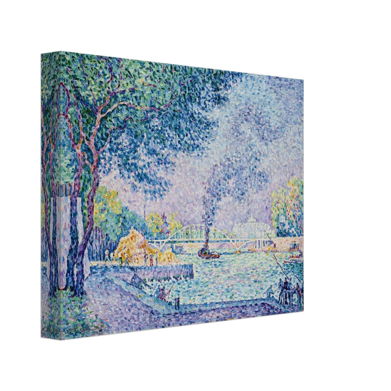 Paul Signac La Passerelle Debilly painting.