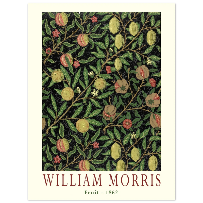 William Morris Fruit  vintage artwork.