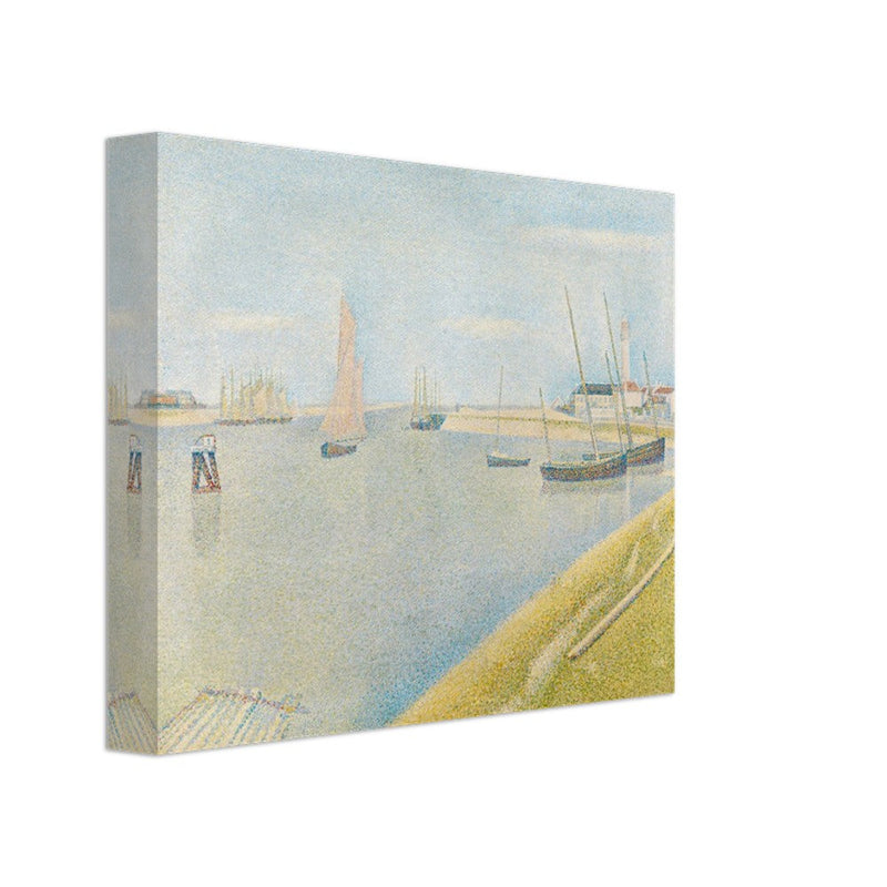Georges Seurat The canal of Gravelines, in the direction of the sea.