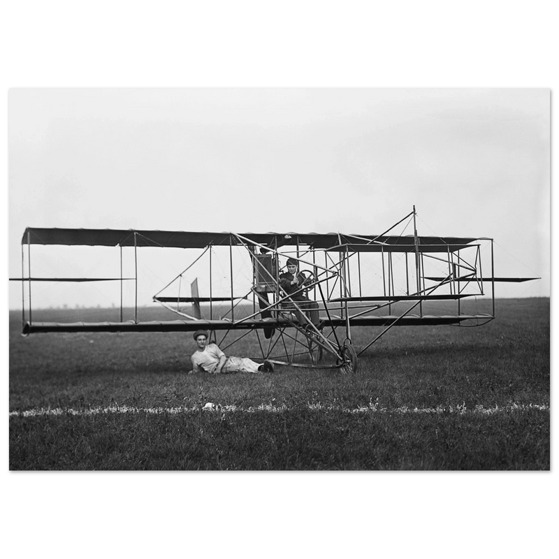 Geo. S. Russell vintage airplane