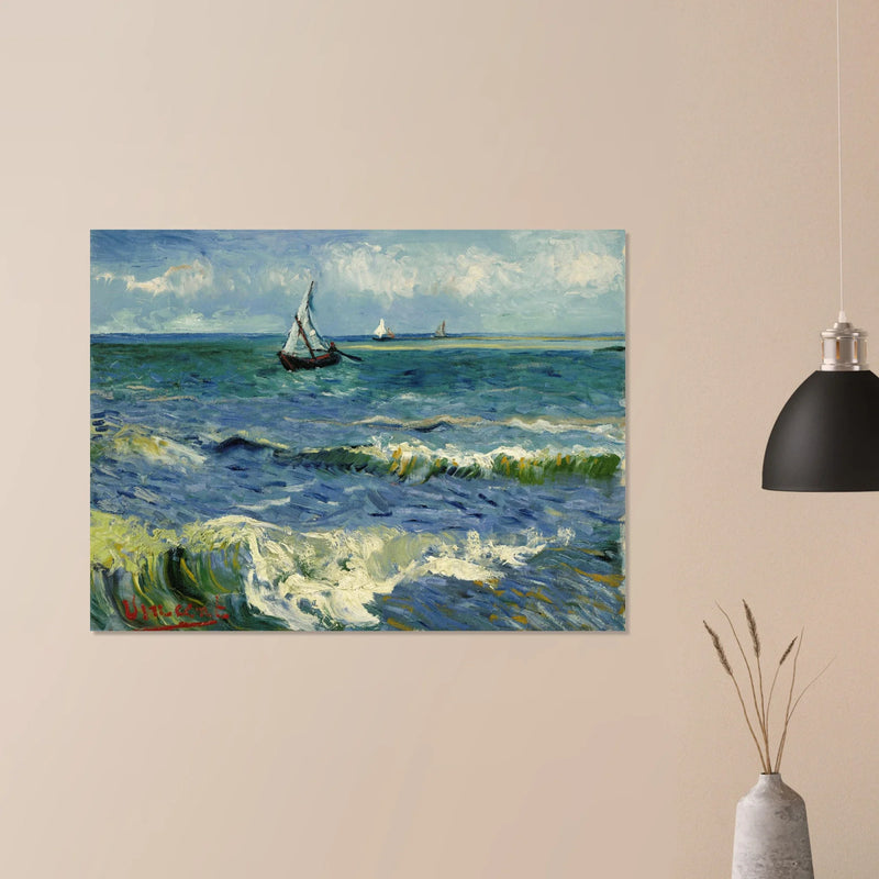 Seascape near Les Saintes Maries de la Mer by Vincent Van Gogh
