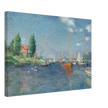 Red Boats Argenteuil by Claude Monet