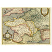 Galliae Veteris Typus by Abraham Ortelius. Ancient map of  Gaul ( now France ) .
