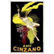Asti Cinzano vintage poster advertising by Leonetto Cappiello.