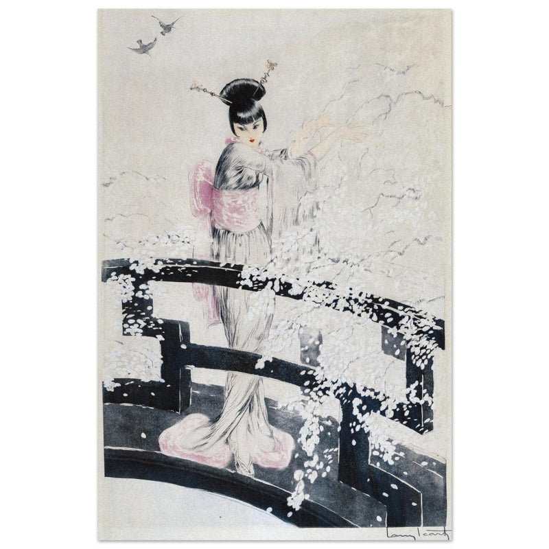 Louis Icart Madame Butterfly
