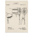 Hair Drier patent drawing by G M Kazanjian