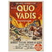 Quo Vadis movie poster.