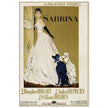 Sabrina with Audrey Hepburn movie poster.