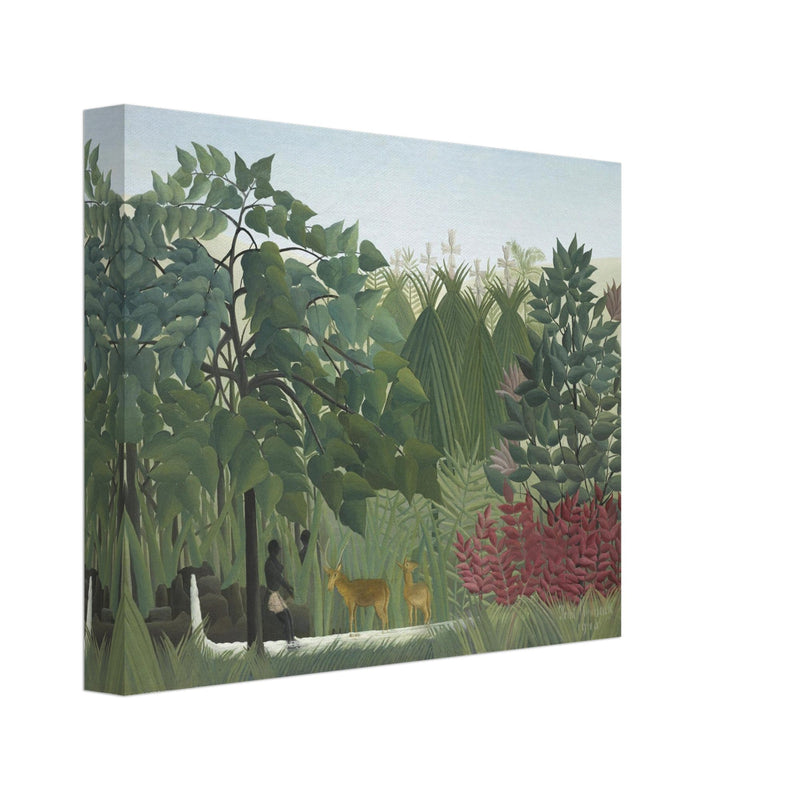 Henri Rousseau The Waterfall painting