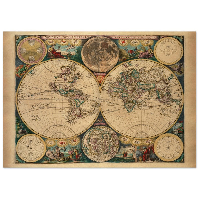 Old world map by John Seller