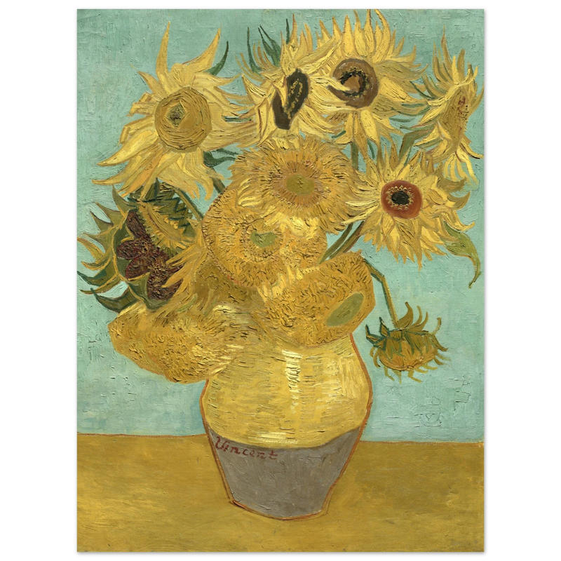 Sunflowers by Vincent Van Gogh