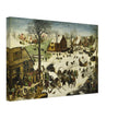 The Census at Bethlehem painting by Pieter Bruegel The Elder.