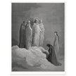 The Divine Comedy by Gustave Dore illustration. Paradise. The Heaven of the fixed stars.