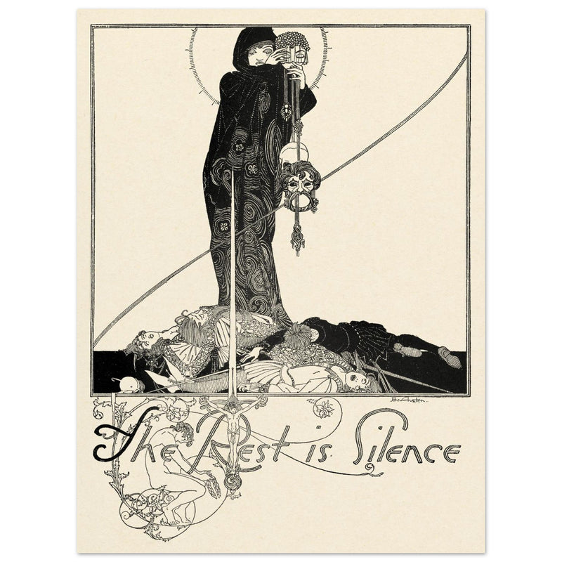 John Austen illustration for Hamlet - Ophelia