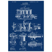 Steam engine patent 1904 by D. E Johnson.
