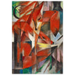 The Foxes Die Füchse painting by Franz Marc