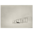 Glide of the Wright brother. The history of aviation.