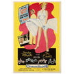 The Seven Year Itch Marilyn Monroe movie poster.
