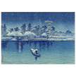 Ushibori by Kawase Hasui woodblock print reproduction,
