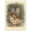 Paul Emile Becat erotic illustration Les Baiseres VI ( The Kisses ) Ecstasy