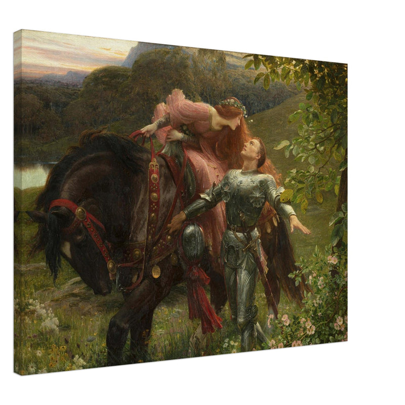 La Belle Dame sans Merci painting by Frank Dicksee