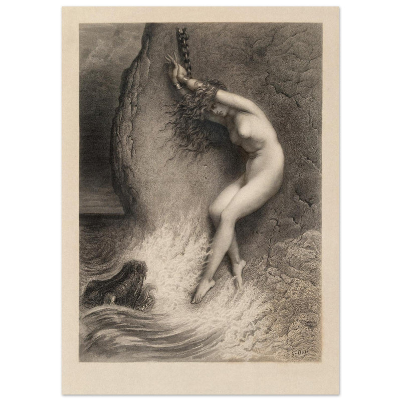 Andromeda by Gustav Doré