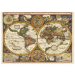 John Speed Ancient double hemisphere world map.