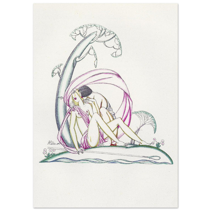 Daphnis and Chloe illustration by John Austen.
